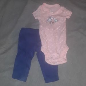 "So cute" onesie and pants